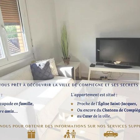 L'Ensoleille De Compiegne - Lumineux & Spacieux Exterior foto