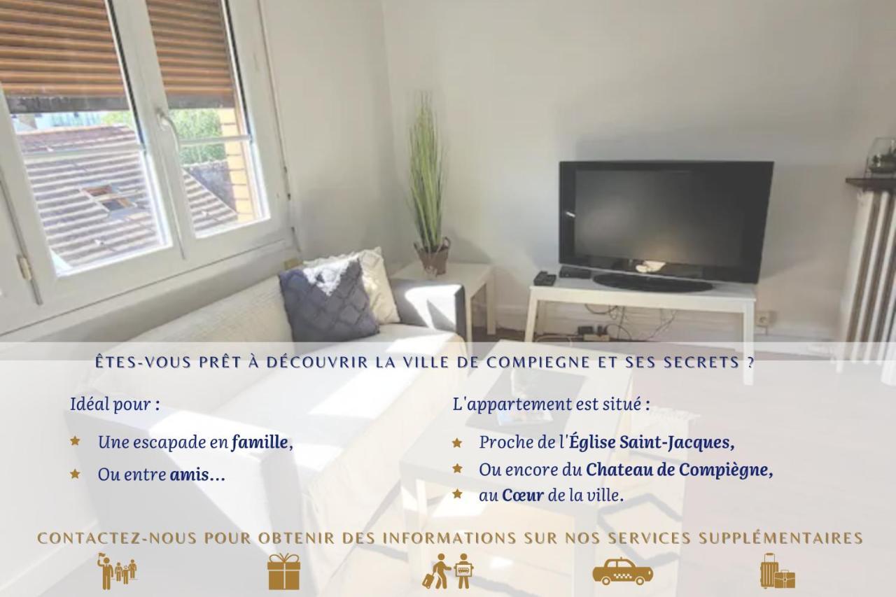 L'Ensoleille De Compiegne - Lumineux & Spacieux Exterior foto